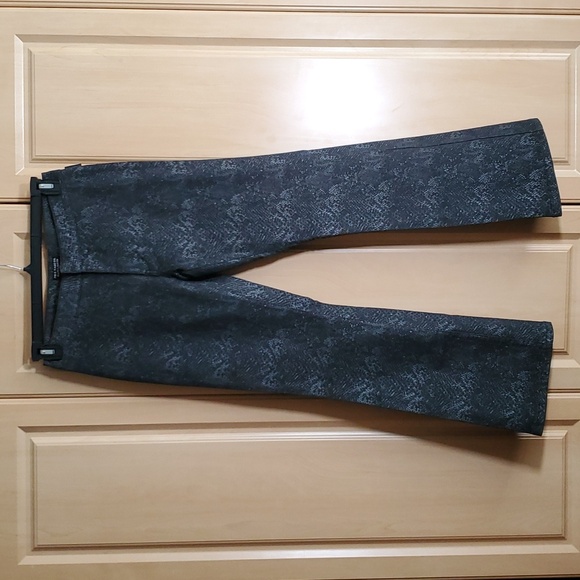 POLO JEANS CO Ralph Lauren Womens Snake Print black Bootcut Stretch Pants/Jeans. - Picture 5 of 12
